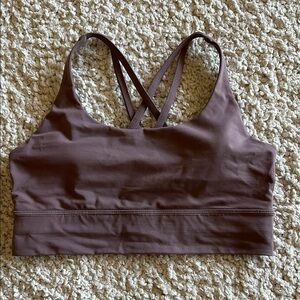 EUC LULU longline sports bra size 10